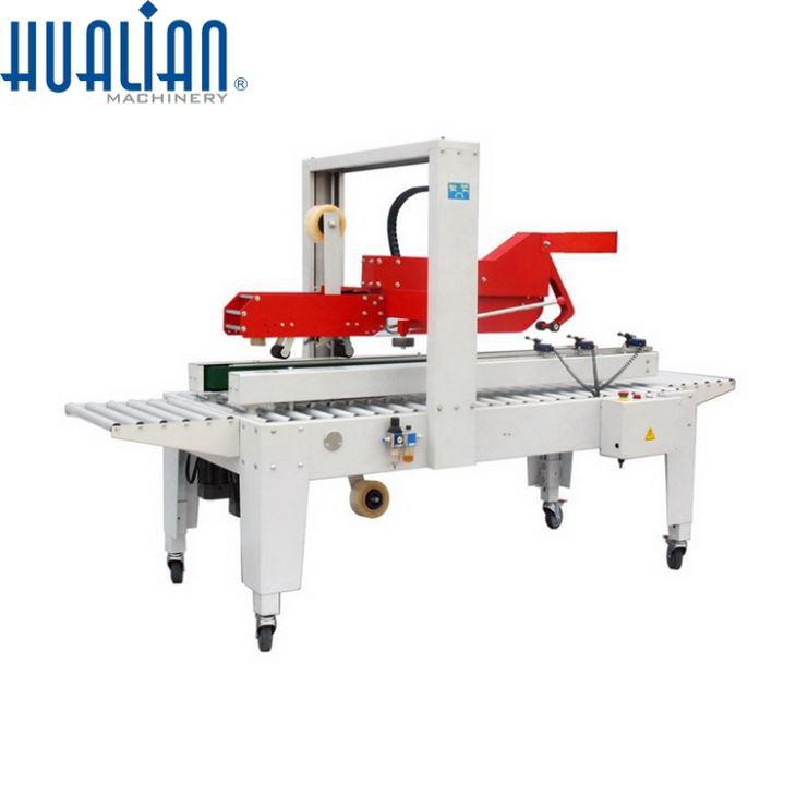 Maquina Selladora de Cajas Automatica c/ Cierra Tapas FXJ-5050Z / FXA-5050