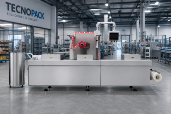 Máquina Termoformadora Automática para Empaque a  máquina termoformadora automática para empaque al vacío Máquina Termoformadora Automática para Empaque al Vacío maquina termoformadora automatica para empaque al vacio