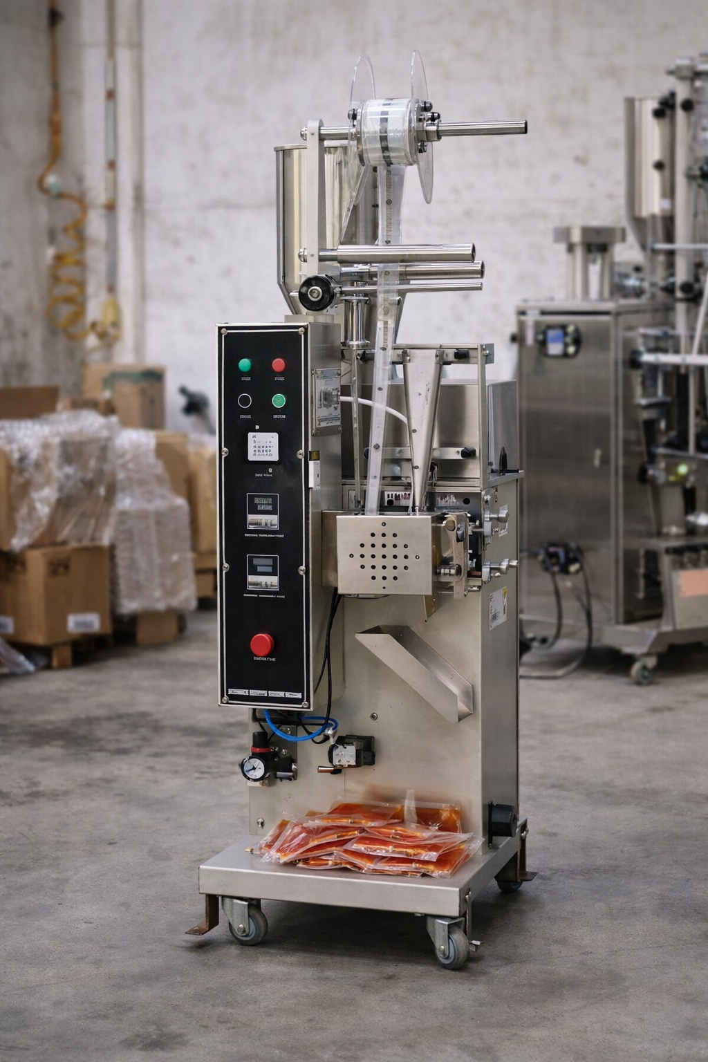 Máquina empacadora de sachets ¿Cómo funciona? máquina empacadora de sachets Máquina empacadora de sachets ¿Cómo funciona? maquina empacadora de sachets automatica industrial