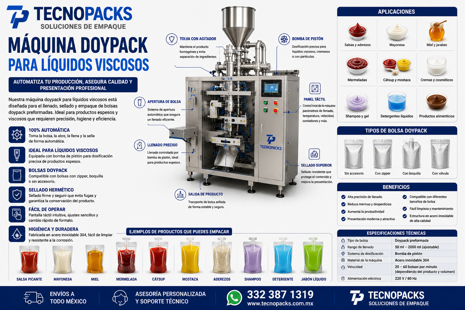 Máquina doypack para líquidos viscosos máquina doypack para líquidos viscosos Máquina doypack para líquidos viscosos maquina doypack para liquidos viscosos