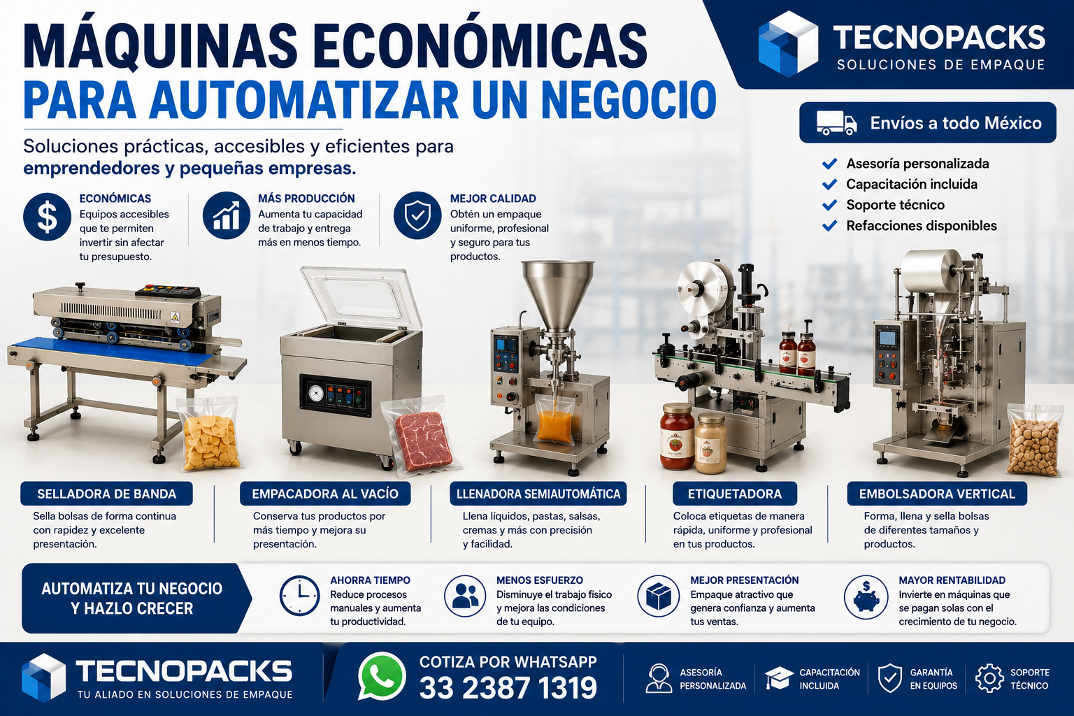 Máquinas económicas para automatizar un negocio máquinas económicas para automatizar un negocio Máquinas económicas para automatizar un negocio maquinas economicas para automatizar tu negocio
